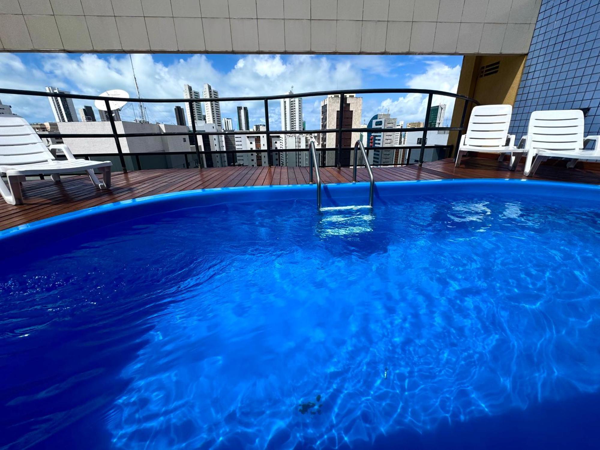レシフェFlat Perfeito No Coracao De Boa Viagemアパートメント エクステリア 写真